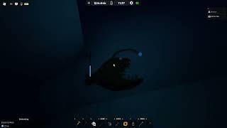 Refinery Caves 2 - Giant $12,000 Angler Fish Caught and my friend dropped it to the deep ocean.