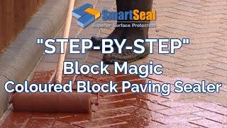 Block 'Magic' - Re-Colouring Sealer Transforms Old Block Paving Driveways and Patios