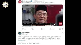 Emang Presidennya  Siapa...!!Muhadjir Effendy Temui Jokowi; Bicara Soal Haji...?!