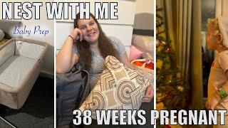 CHATTY NEST WITH ME PART 8 | Reduced Movements Scare | Anxious Mum To Be | 38 Weeks Pregnant ️