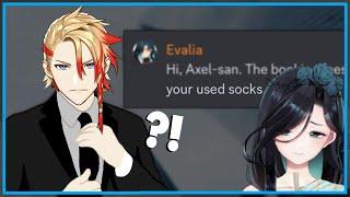 Axel books a totally normal appointment with Evalia