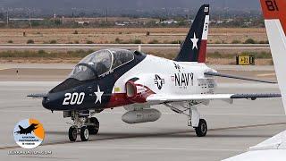 T-45 Goshawk '100 years US Navy' livery | Arrival & departure | Phoenix Mesa Gateway