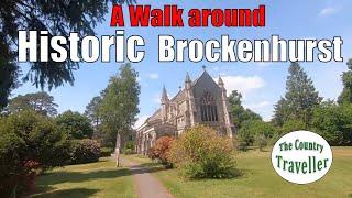 A Summer walk around Historic Brockenhurst in The New Forest #thecountrytraveller #townwalk