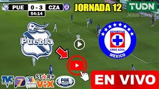 Puebla vs. Cruz Azul en vivo, donde ver, a que hora juega Puebla vs. Cruz Azul Liga MX Apertura 2024