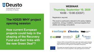 The H2020 WHY project opening session