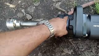 Vevor 5000Ft lbs torque 1inch Impact gun quick Review