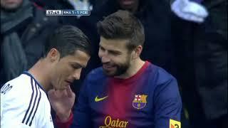 Cristiano Ronaldo and Gerard Pique | free clip | 4K Clip for Edit