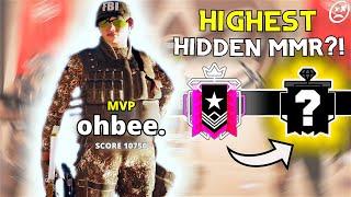 I Reached The *Highest* Hidden MMR in Rainbow Six Siege Year 8 