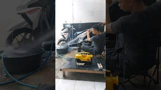 Cara Pasang Selang Input Alat Steam High Pressure ke Keran Mesin Kova Canon Jet Cleaner