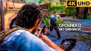 The Last of Us Part 1 PS5 - Aggressive Gameplay - Bill's Town ( GROUNDED / NO DAMAGE ) 4K