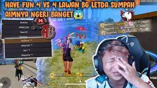 HAVE FUN 4V4 LAWAN SEPUH CS BANG LETDA!!!! AIMNYA SEREM BANGET!!!