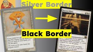 I Looked at Every Silver Bordered Card to See Which Work in Black Border