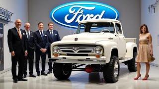 They Did It Again! The 2025 Ford F100 4x4 Is the Retro Beast We’ve All Been Waiting For!