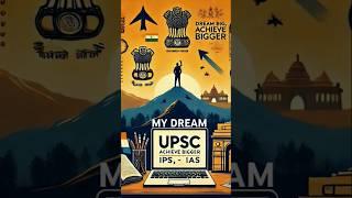 THE UPSC STORY: Dream Big UPSC Motivation Song#ips #upsc #ias #motivation #exam #song #songs #love