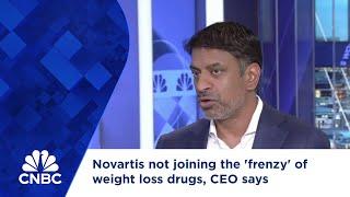 Novartis not joining the 'frenzy' of weight loss drugs, CEO says