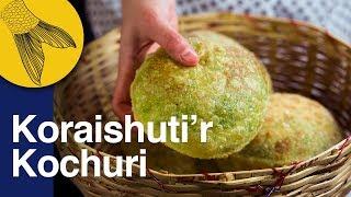 Koraishutir Kochuri Recipe–Green Peas-Hing Kachori–Motorshutir Kochuri–Bengali Vegetarian Recipe