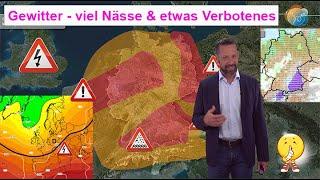 Gewitter- & Unwettergefahr am Montag - viel Regen bis Anfang Juni - wechselhafte Wetterlage Sommer?