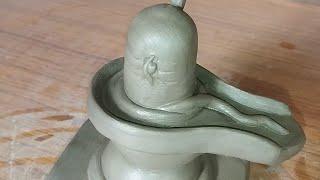 Shivling Making || मिट्टी से शिवलिंग कैसे बनाए!  #trending #shortvideoviral #shorts #harharshambhu