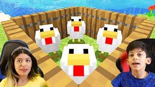 Minecraft, but we found Chicken and Sara doesn't like it Jason Gaming