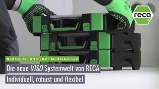 Die neue VISO Systemwelt von RECA - Werkzeug- und Sortimentskoffer