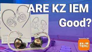 KZ In Ear Monitors review - 6 different model of affordable IEM form TEMU