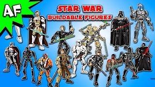 Every Lego Star Wars BUILDABLE FIGURE Set - Complete Collection!