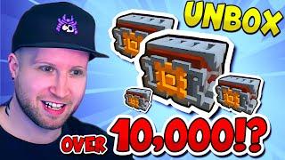 GETTING A FULL CRYSTAL 5 SET IN TROVE | Unboxing Over 10,000 Gearcrafter Boxes