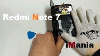 Redmi Note 7 disassembly screen battery smontaggio! schermo batteria vetro lcd (Teardown)