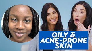 Dermatologist-Recommended Acne-Prone, Oily Skin Routine for Omenka! | DERM REACTS