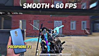 POCO F1 Smooth 60 fps  PUBG Test 2024 | 5 finger Claw