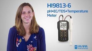 How To Calibrate the Portable pH, EC/TDS Meter HI9813-6