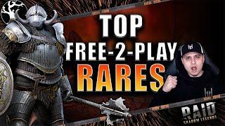 YST Talks Free-to-Play and Shares 10 of the BEST Rares for Clan Boss! | Raid Shadow Legends