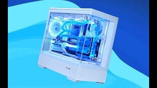 爱国者aigo星璨岚分体水冷case Pc Build custom liquid cooling#pcbuild