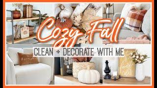 COZY FALL CLEAN + DECORATE WITH ME 2023 | FALL DECOR IDEAS