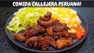 Comida Peruana callejera! Higadito carretillero, fácil y rico  | Abelca