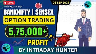 Live Intraday Trade | Bank nifty Option Trading by Intraday Hunter