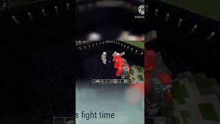 Mob battle Minecraft two iron golem vs six ravager#virl#battle