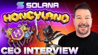 The BEST Solana Mobile Game! Honeyland CEO INTERVIEW