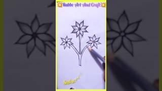 How to draw rose flower with pencil️‍#shorts #shortsfeed #rose #flowers #drawing