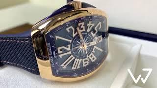 Franck Muller Vanguard Yachting unbox