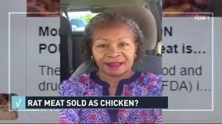 VERIFY: Is rat meat being sold in the U.S. disguised as boneless chicken?