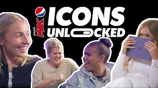 Icons Unlocked | Leah Williamson, Mille Bright and Nikita Parris | Pepsi Max