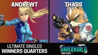 GDEX Underworld 2023 Singles Winners Quarters - AndrewT (Zero Suit Samus) vs Thass (Fox) - SSBU