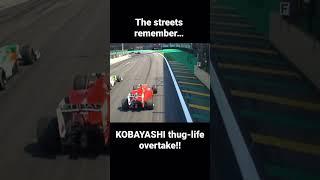 Kobayashi style… #thuglife #小林可夢偉