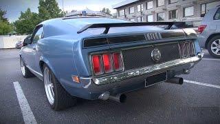 STUNNING 1970 Ford Mustang Mach 1 - startup and great V8 sound!