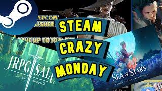 Capcom Publisher Sale Steam + JRPG Sale + Midweek Madness Deals on Steam + Core Keeper, Sea of Stars