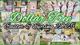 DOLLAR TREE EASTER AND SPRING DECOR 2025 SHOP WITH ME NEW ARRIVALS