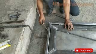 Making a metal gate full process | front main gate design | build gate design