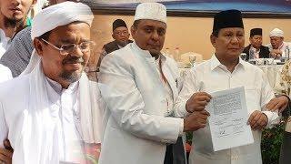 17 Poin Pakta Integritas yang Ditandatangani Prabowo, di Antaranya Menjamin Kepulangan Habib Rizieq