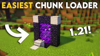 Minecraft Chunk Loader 1.21 | Easiest Chunk Loader In Minecraft